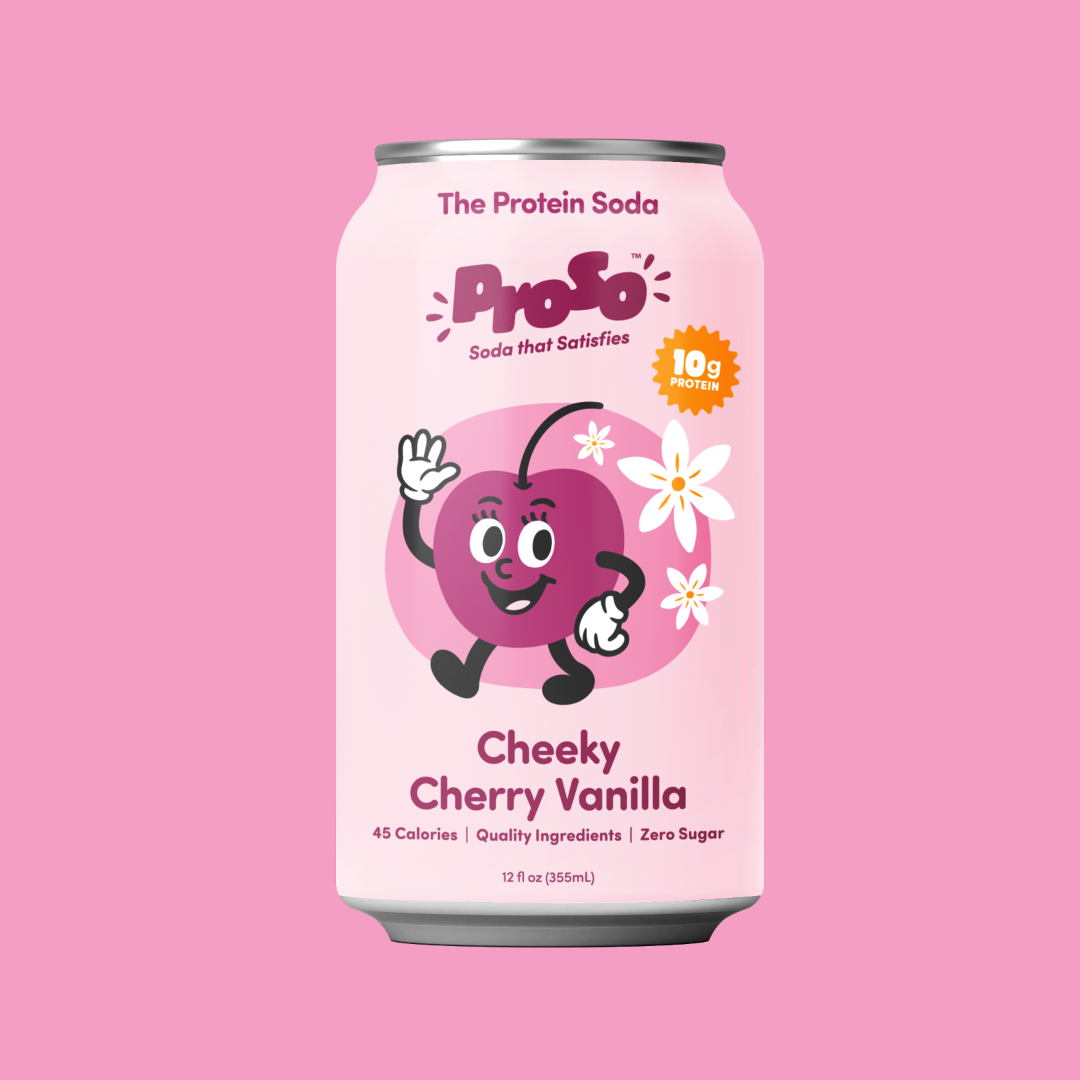 ProSo Protein Soda | 10g Clean Protein · Zero Sugar · 45 Calories