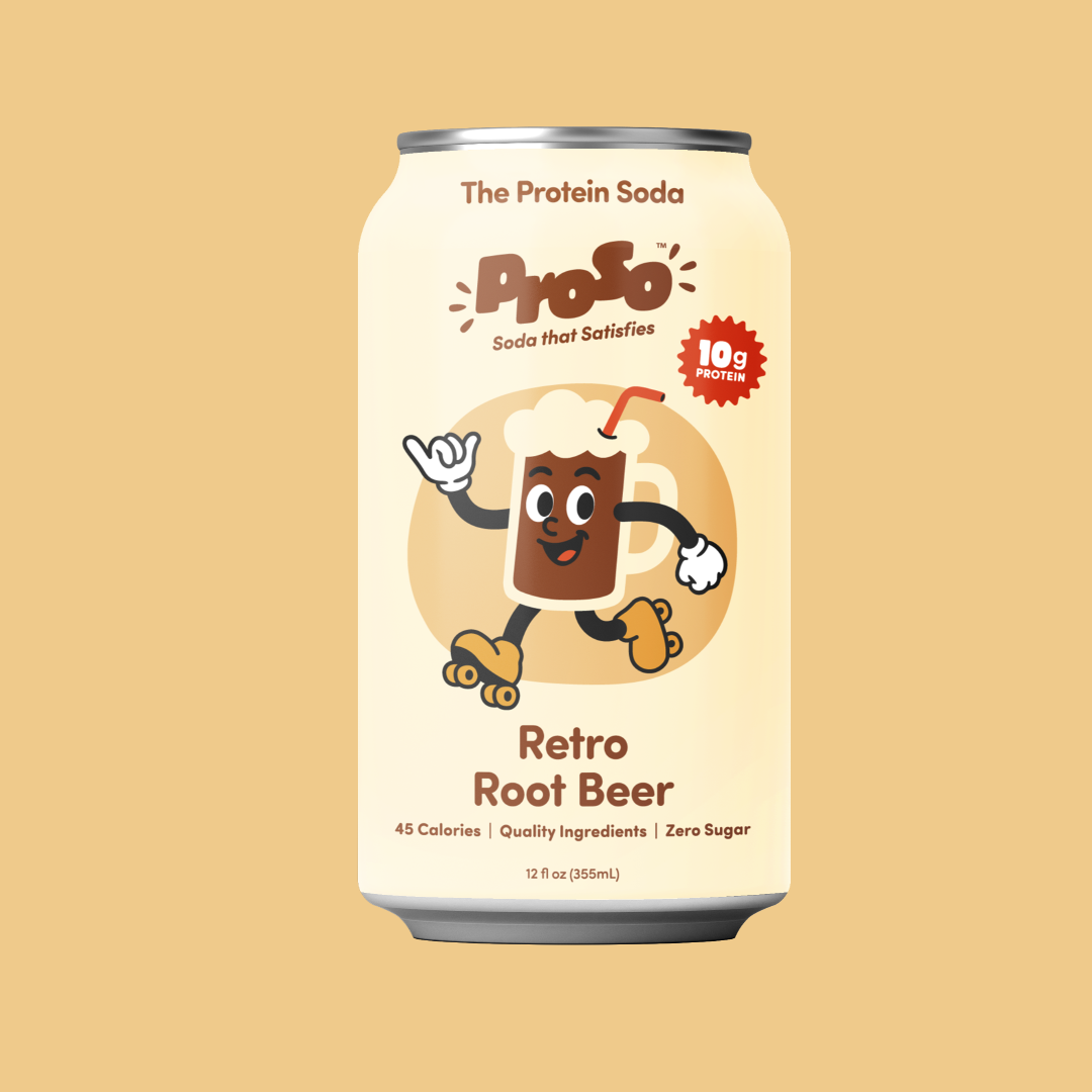 ProSo Protein Soda | 10g Clean Protein · Zero Sugar · 45 Calories