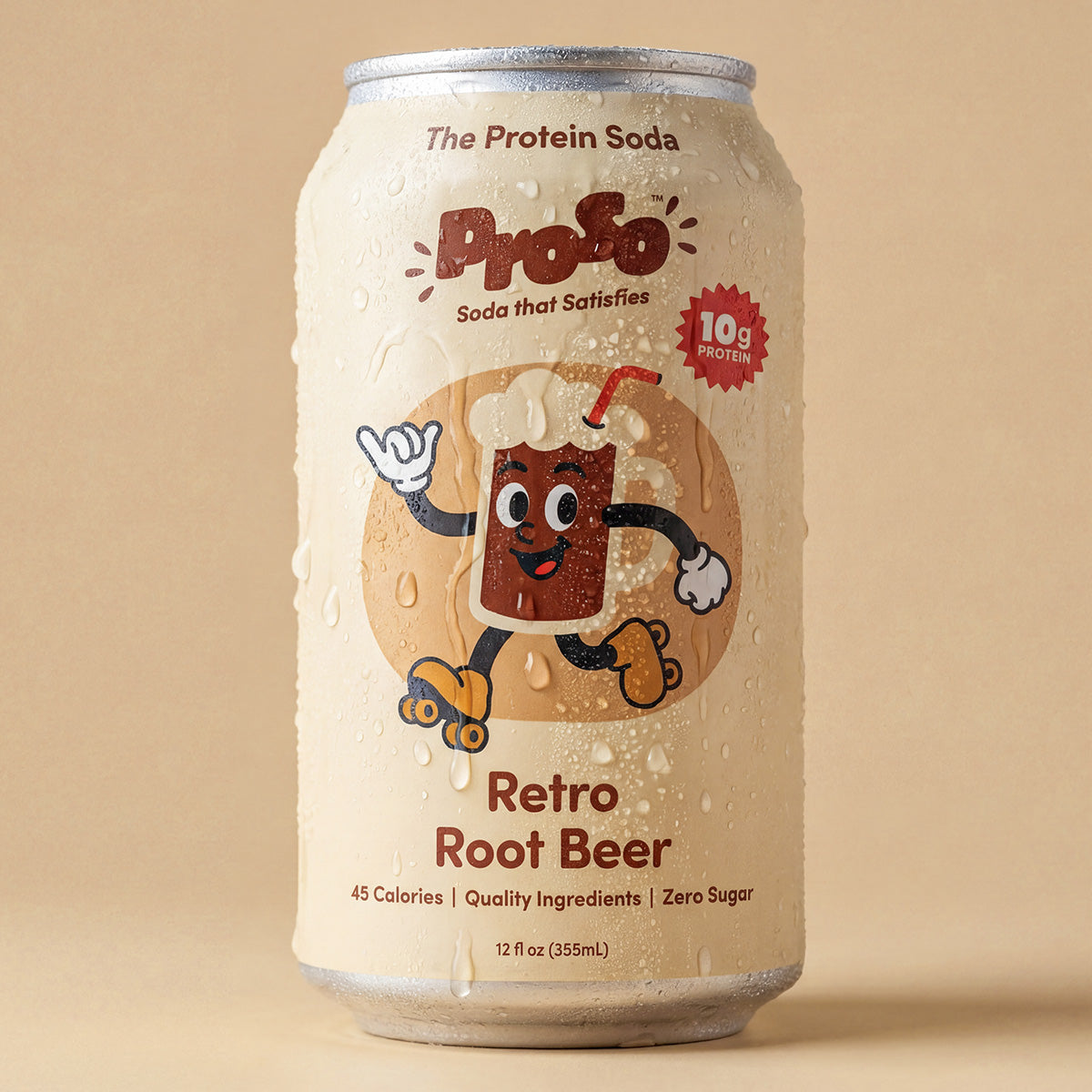ProSo Protein Soda | 10g Clean Protein · Zero Sugar · 45 Calories